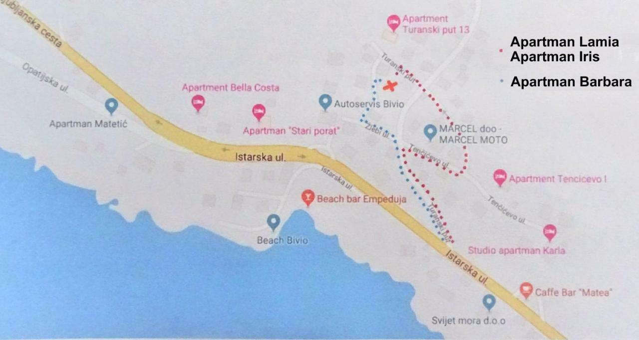 Apartman Iris S Terasom Rijeka Exteriör bild